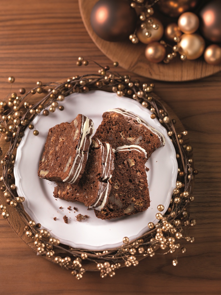 Schokoladekuchen mit Pekannüssen