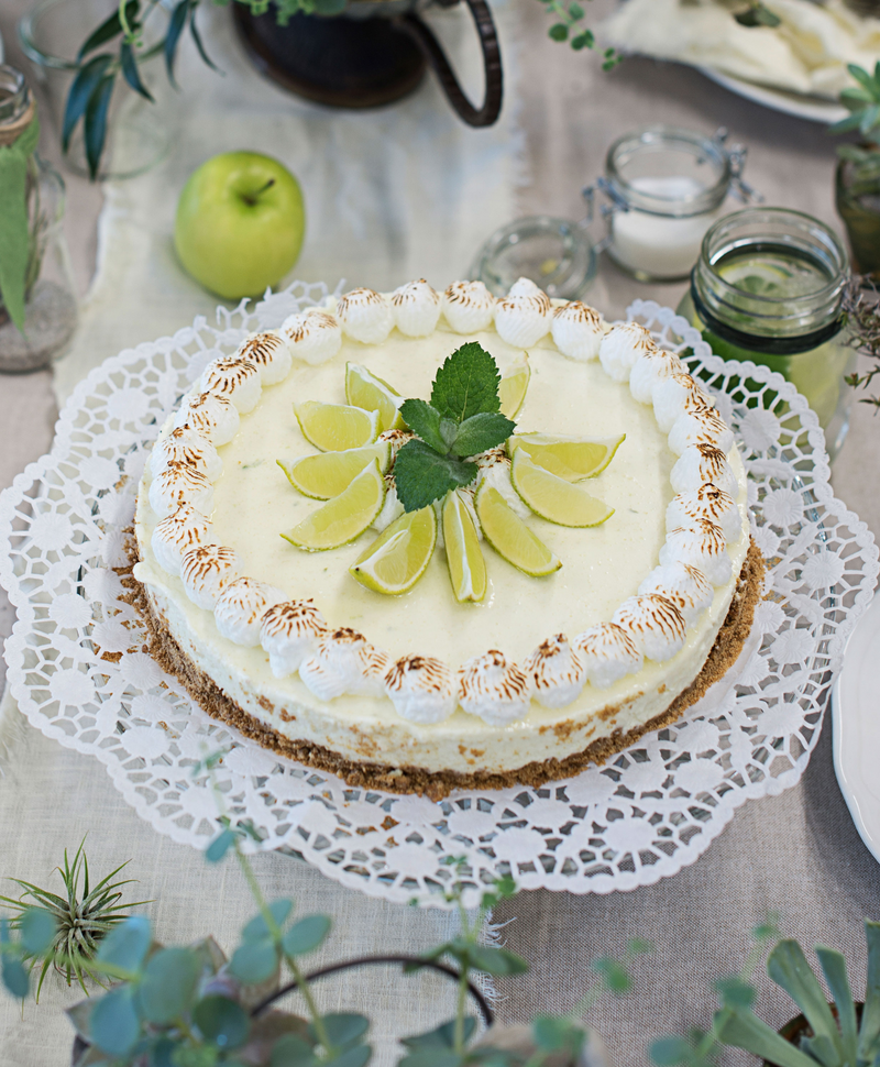 Weißer Schokolade Cheesecake