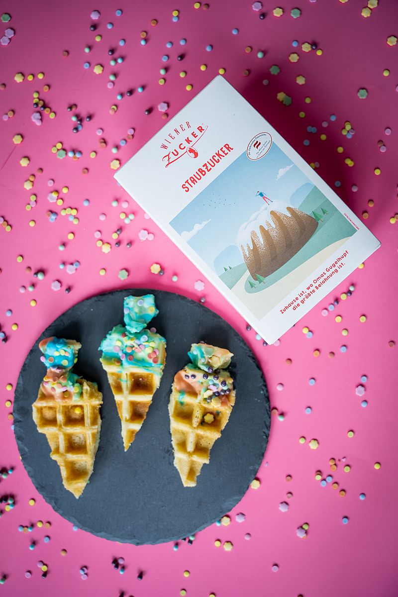 Waffel Schultüten